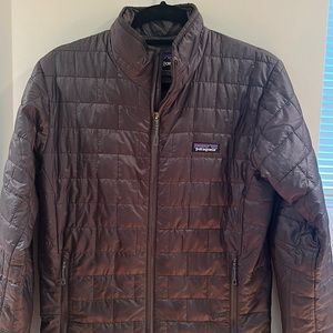 Patagonia quilted down jacket